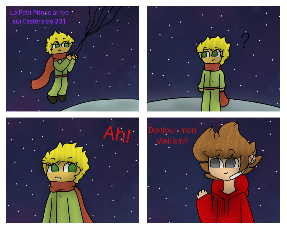 Le Petit Prince + Tord Comic 1